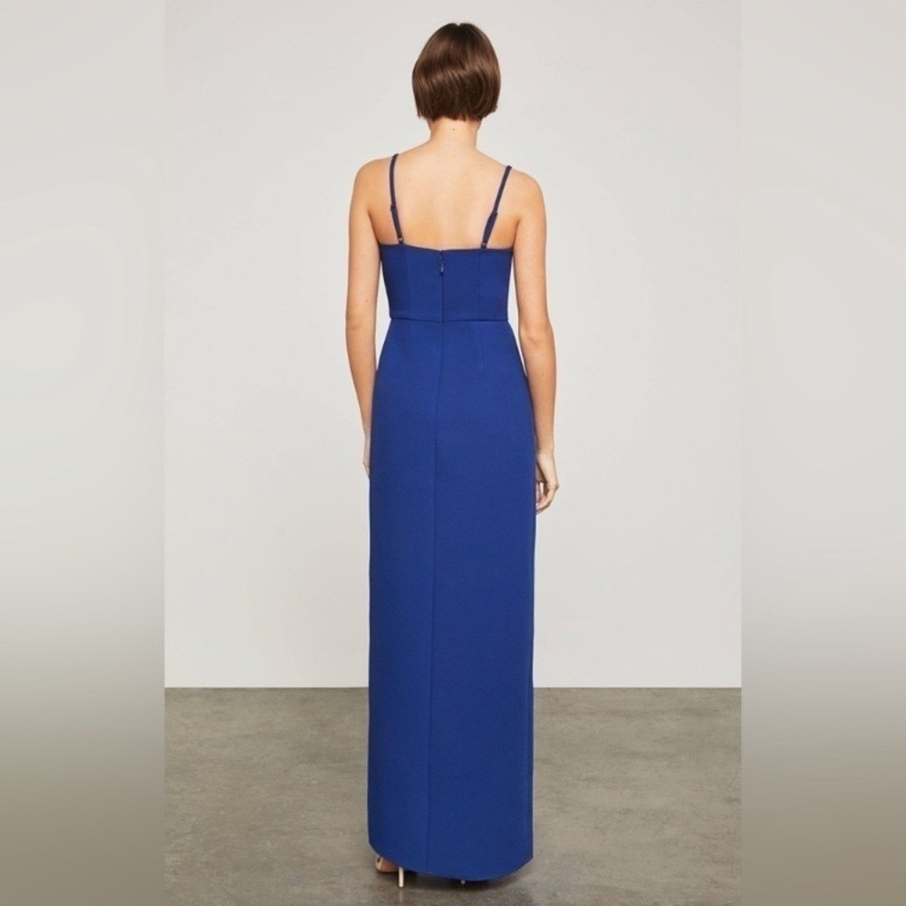 BCBGMaxazria Steluth Maxi Dress Royal Blue size 2 strap's cocktail prom - Picture 6 of 12